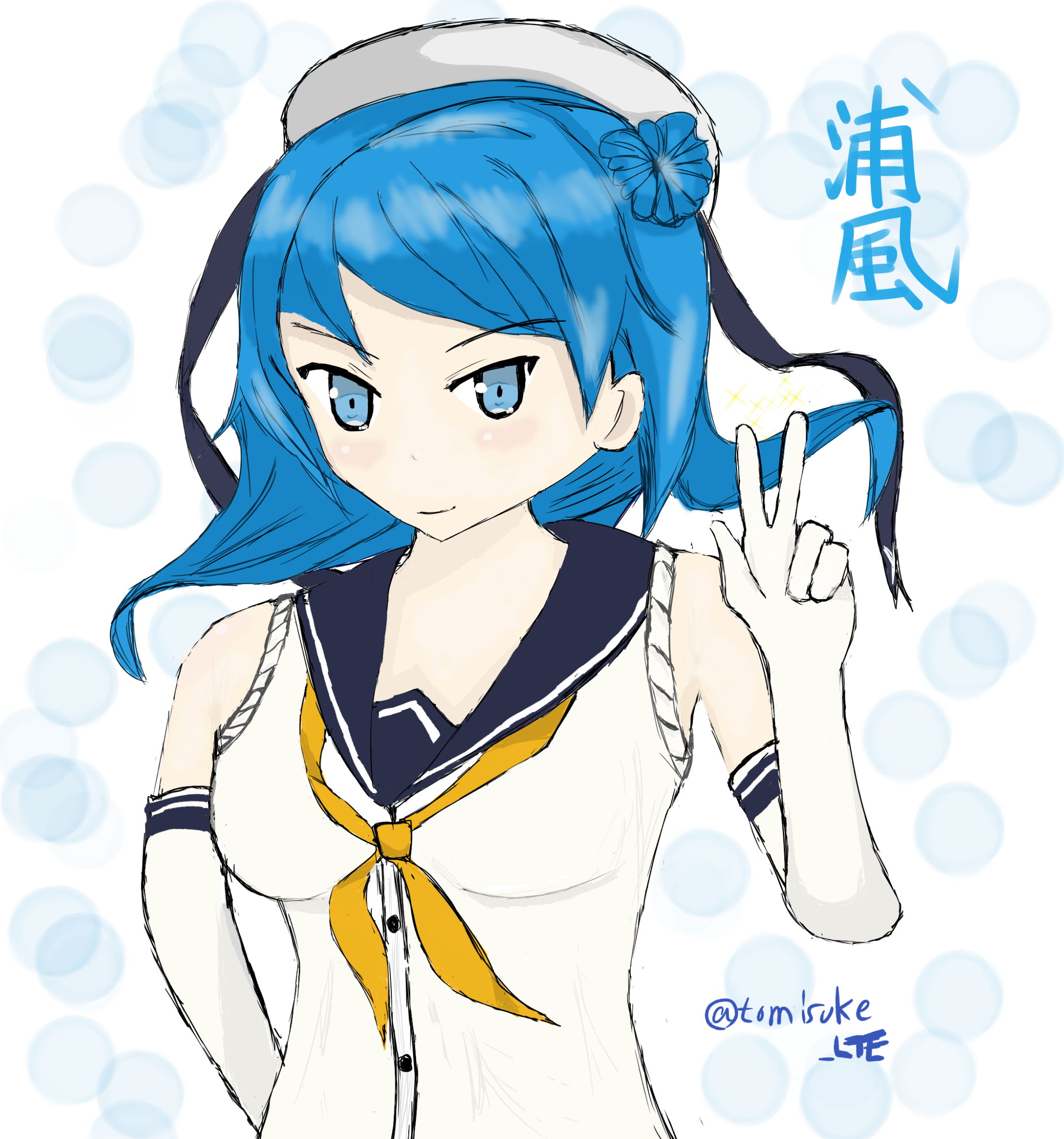 ご機嫌な浦風さんです Tomisuke Illustrations Art Street
