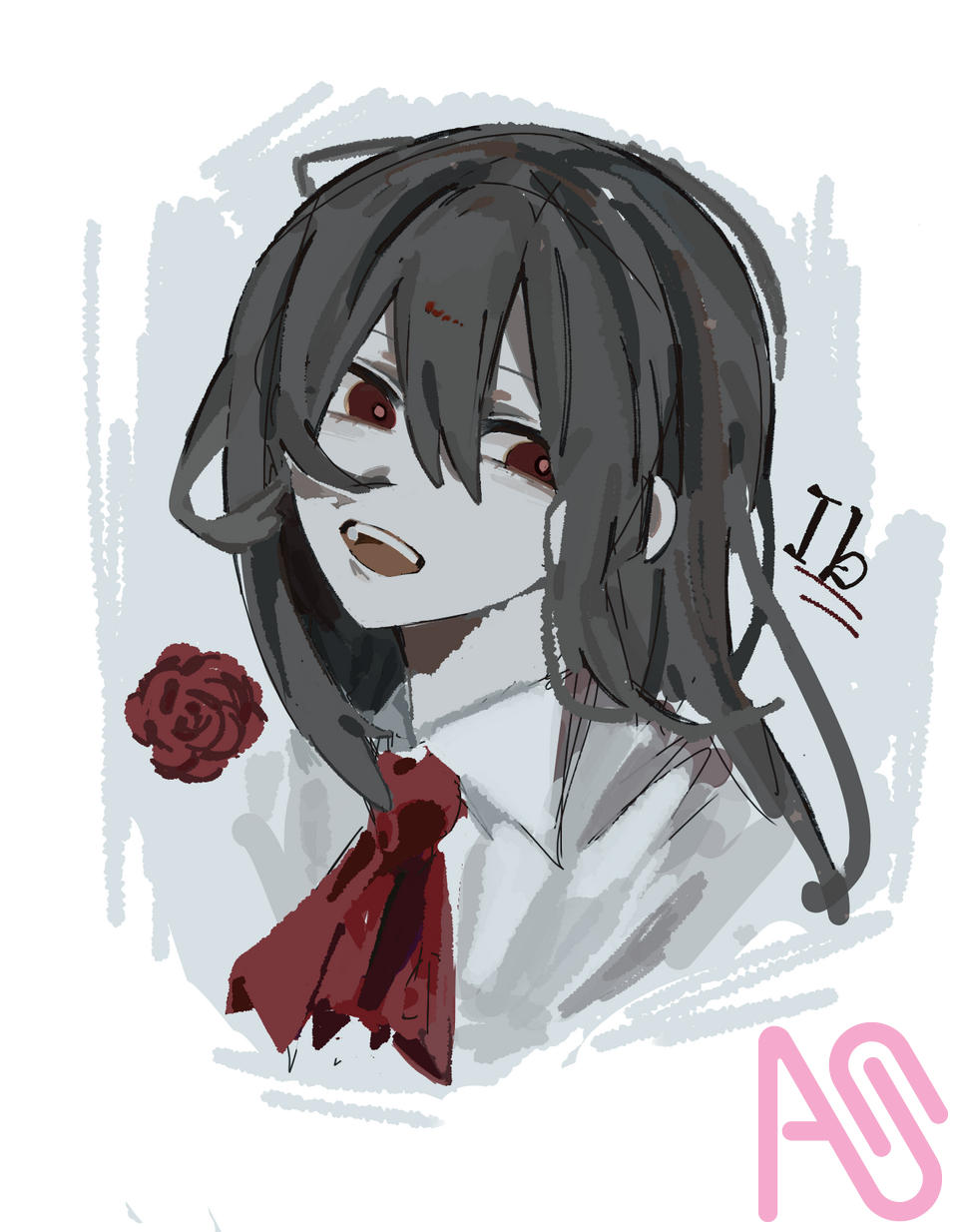 Ib Illust of 墓 doodle Ib