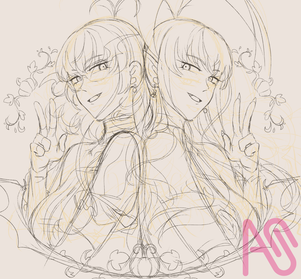 Beatrix 2025 Illust of INAAIS original oc Halloween ghostrevolution