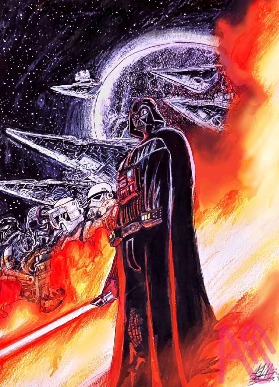 ダース・ベイダーフルイラスト！ Zaikengo - Illustrations ART street