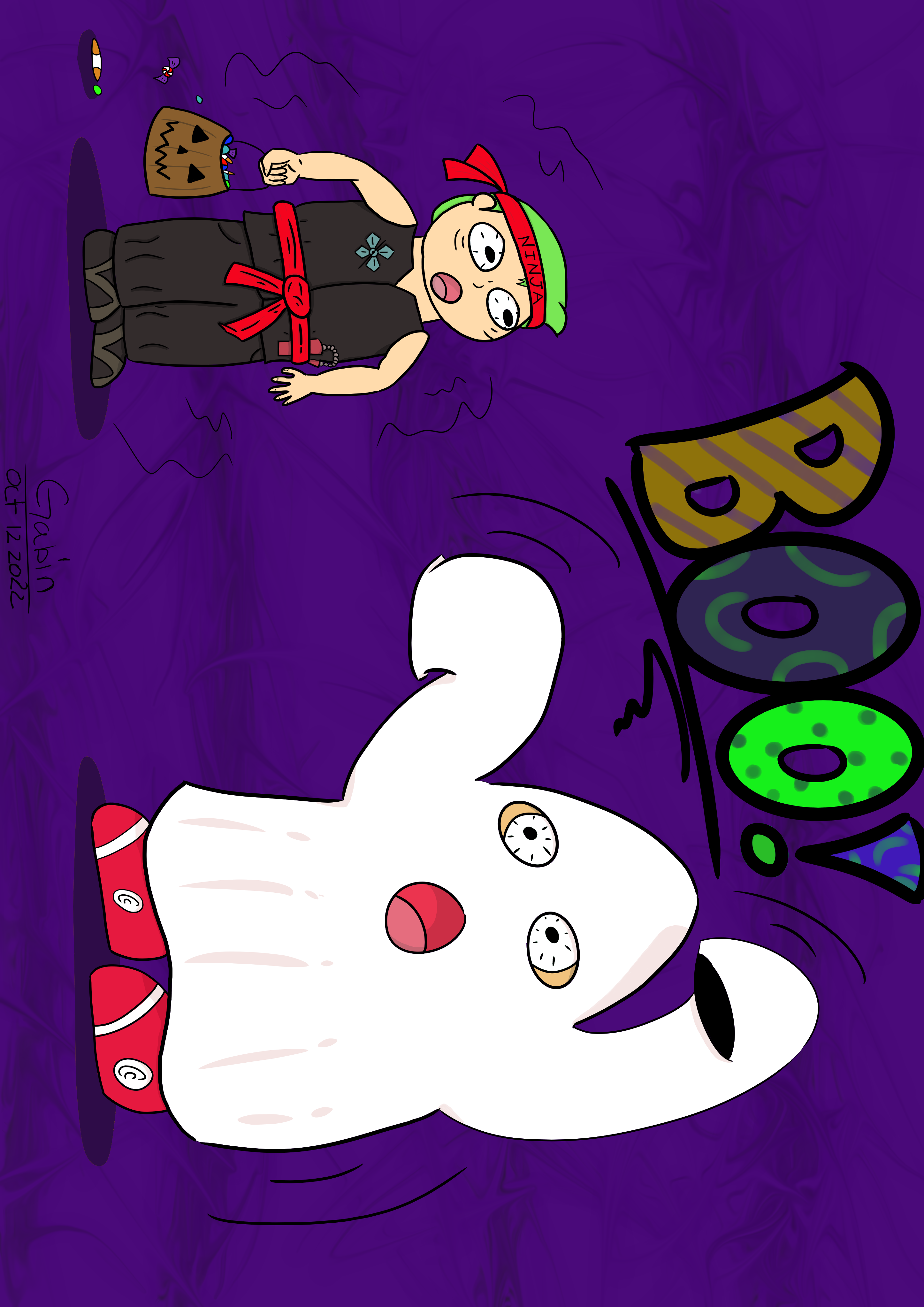 Happy Halloween 2022! GabiN - Illustrations ART street