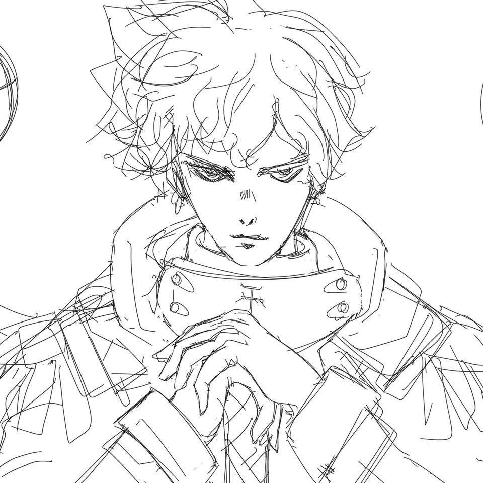 最後になにか Illust of tech 騎士 illustration original oc design characterdesign ロード 拡張身体