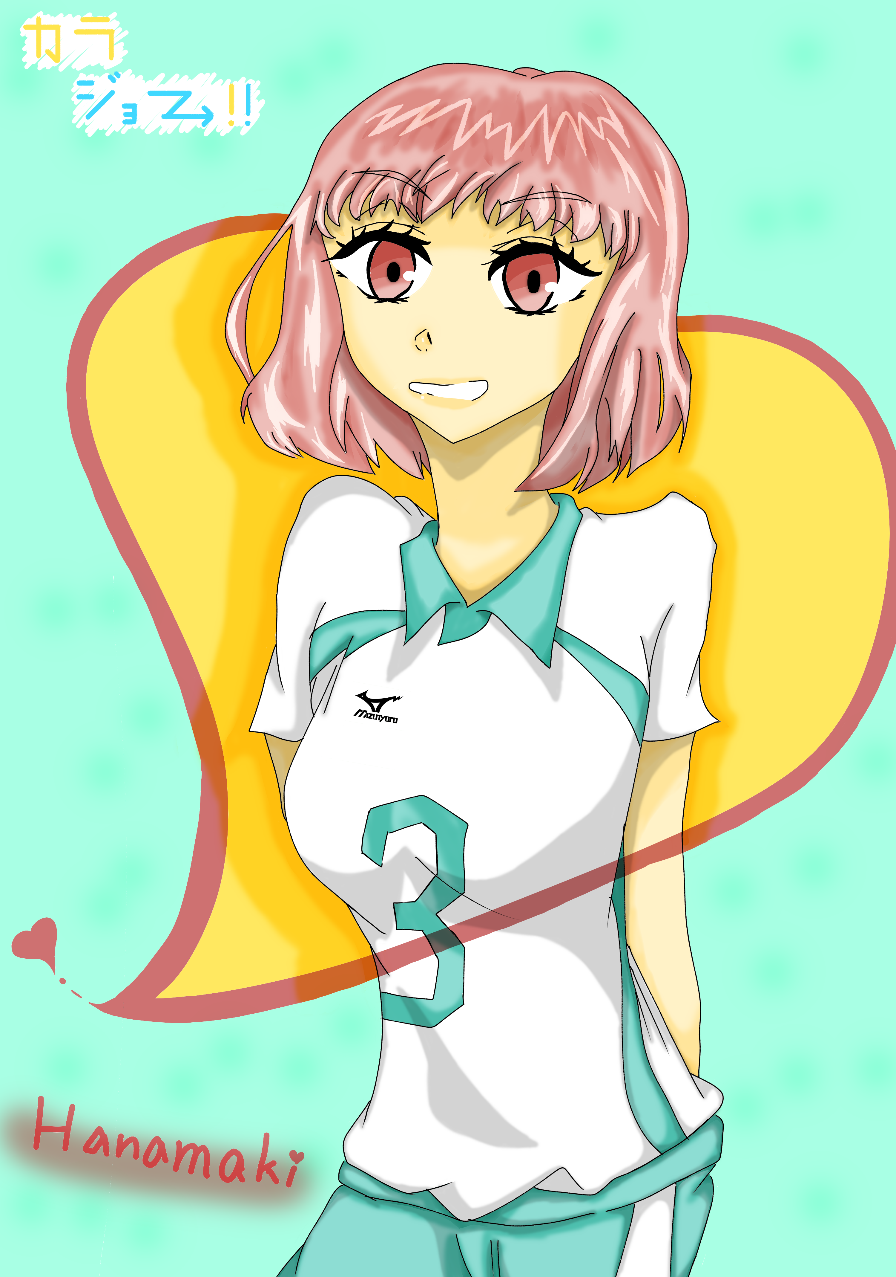 ハイキュー 花巻貴大女体化 ミント Illustrations Art Street