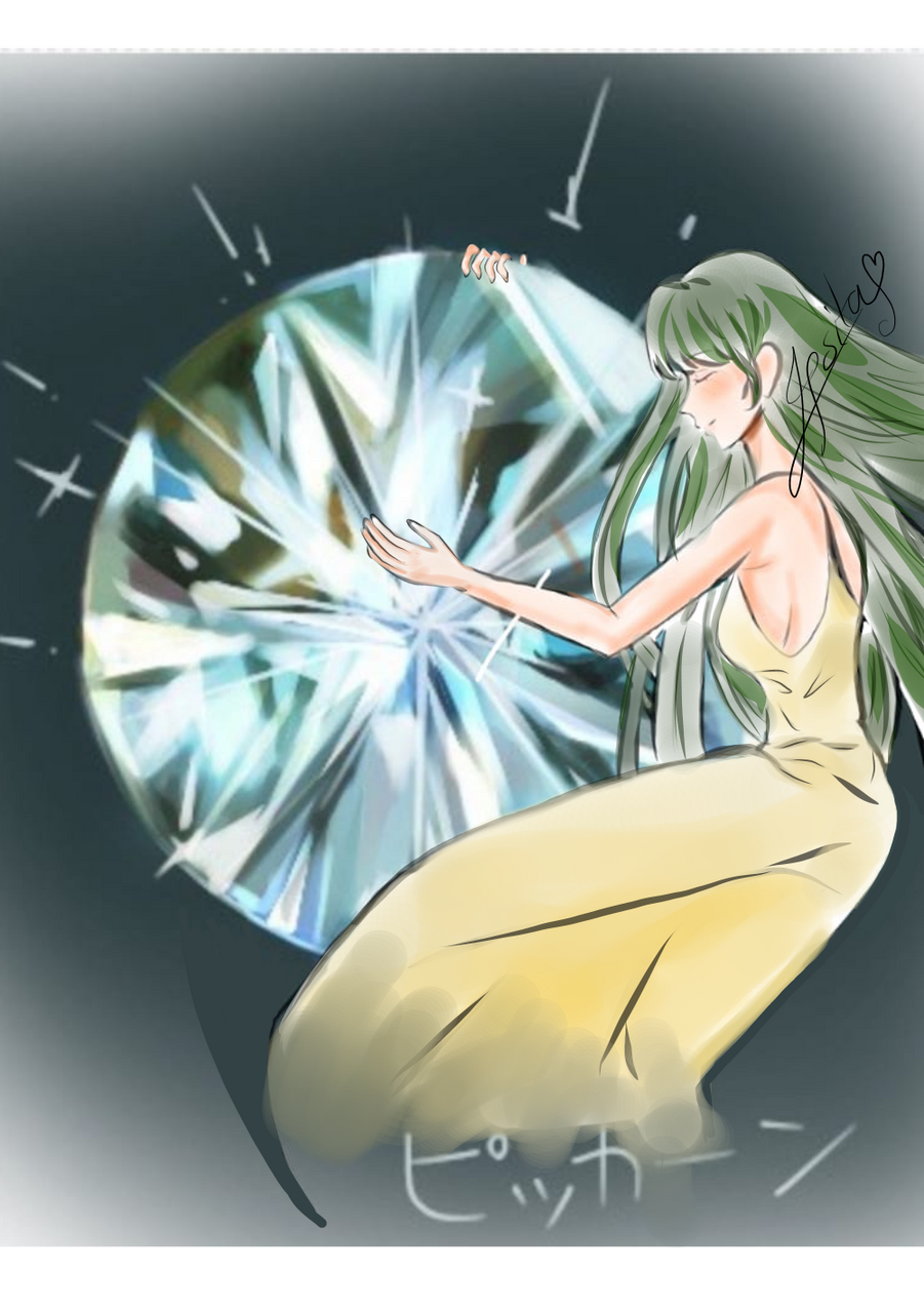 Sleeping Greedy Illust of ipsitawrites medibangpaint Aesthetic greedy sleepingbeauty stone