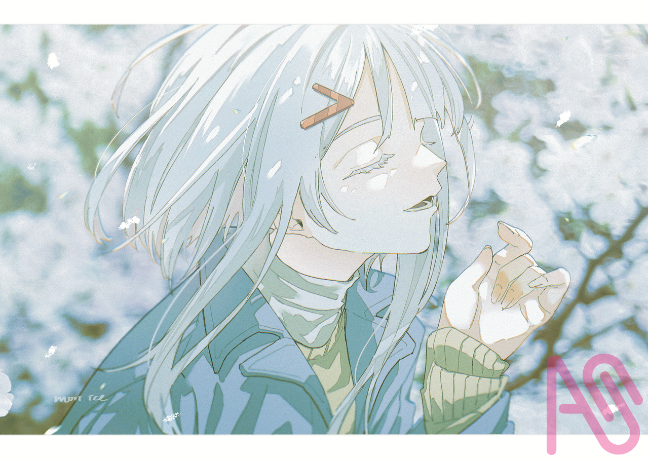 もう春は過ぎたけど Illust of 森アイス girl illustration oc