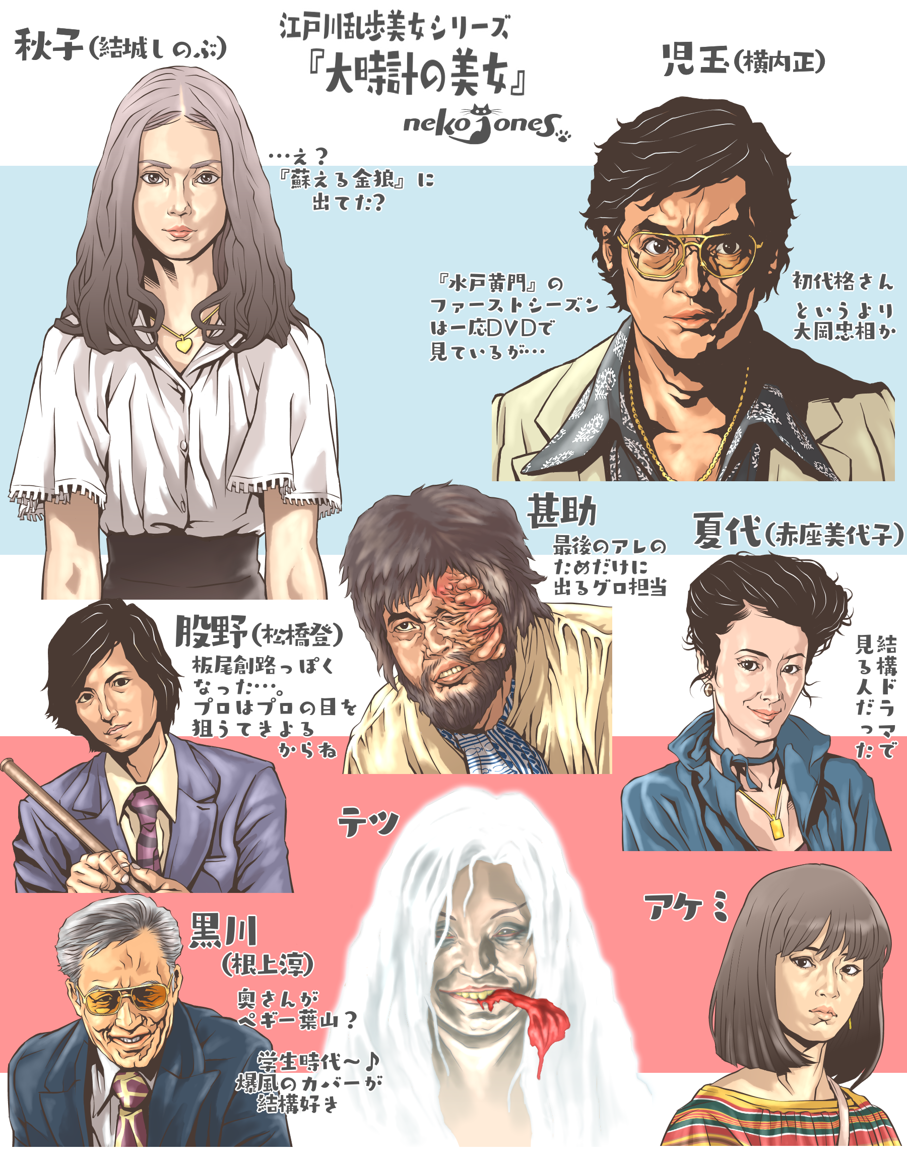 大時計の美女』キャラ➁ neko-jones - Illustrations ART street
