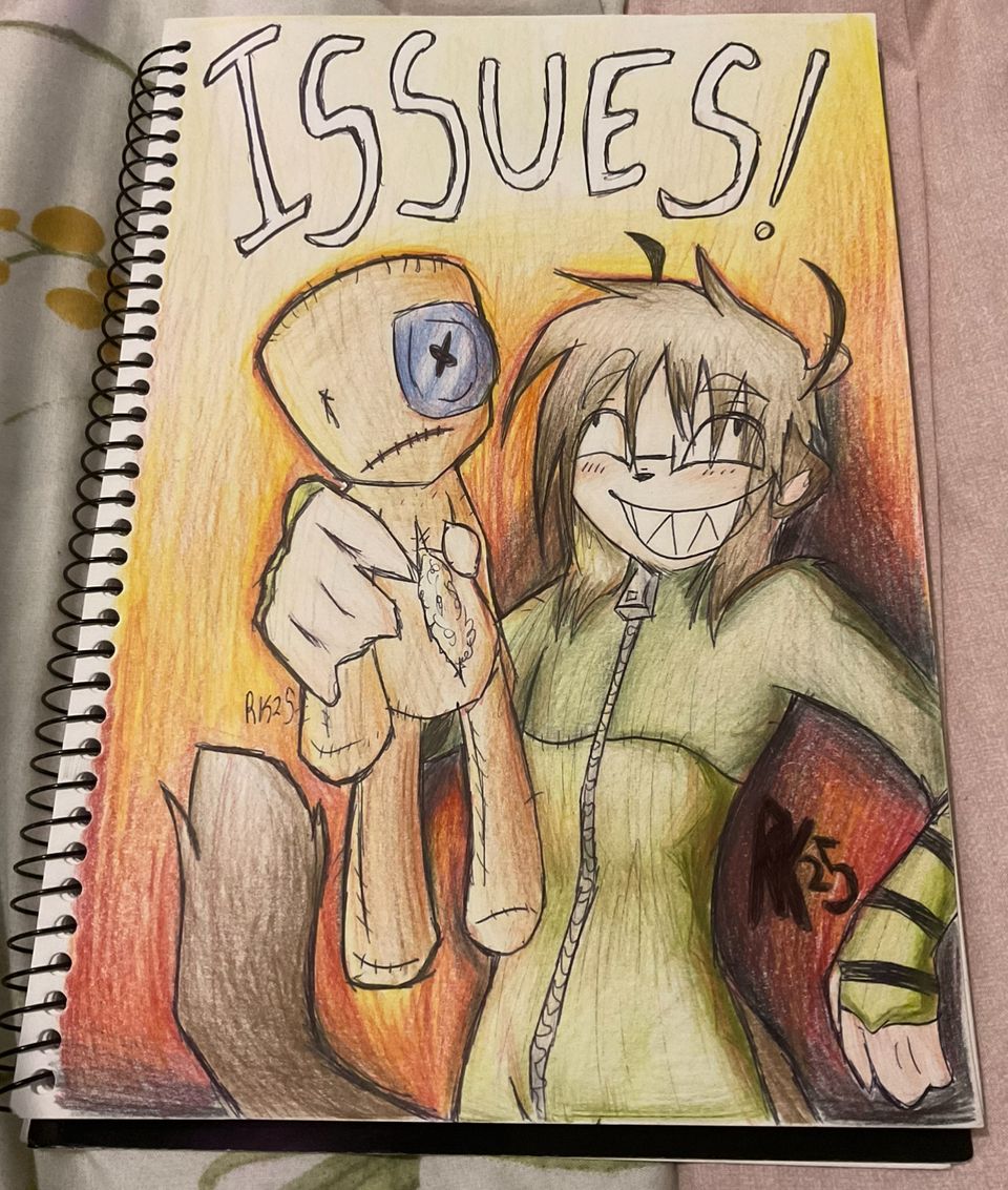 He’ll Be Alright!  Illust of Rikki furry traditionalart furryoc Sigma furryartist AustralianKnots Pee_your_pants RikklePickle? SMYW!! Rigger