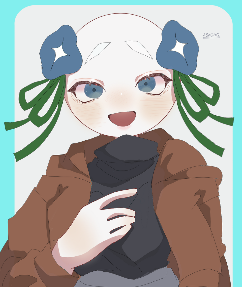 代理 Illust of アサガオ medibangpaint original 自分絵 代理 アサガオ カンヒュ