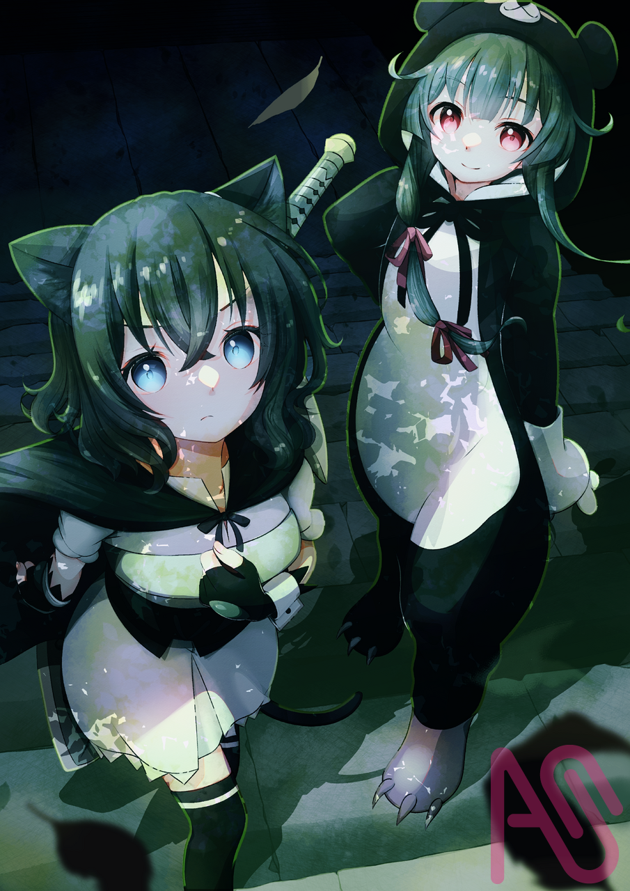 去年の絵を手直ししてみました Illust of 優梨花 リメイク メディバンペイント