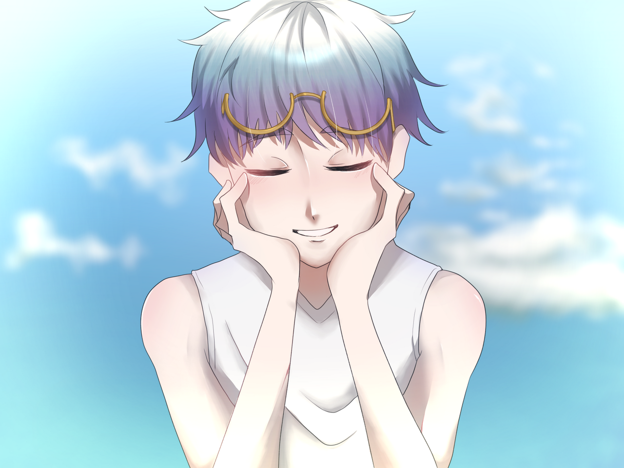 🎐 Illust of 嘩奈星 illustration boy 嘩奈星くん