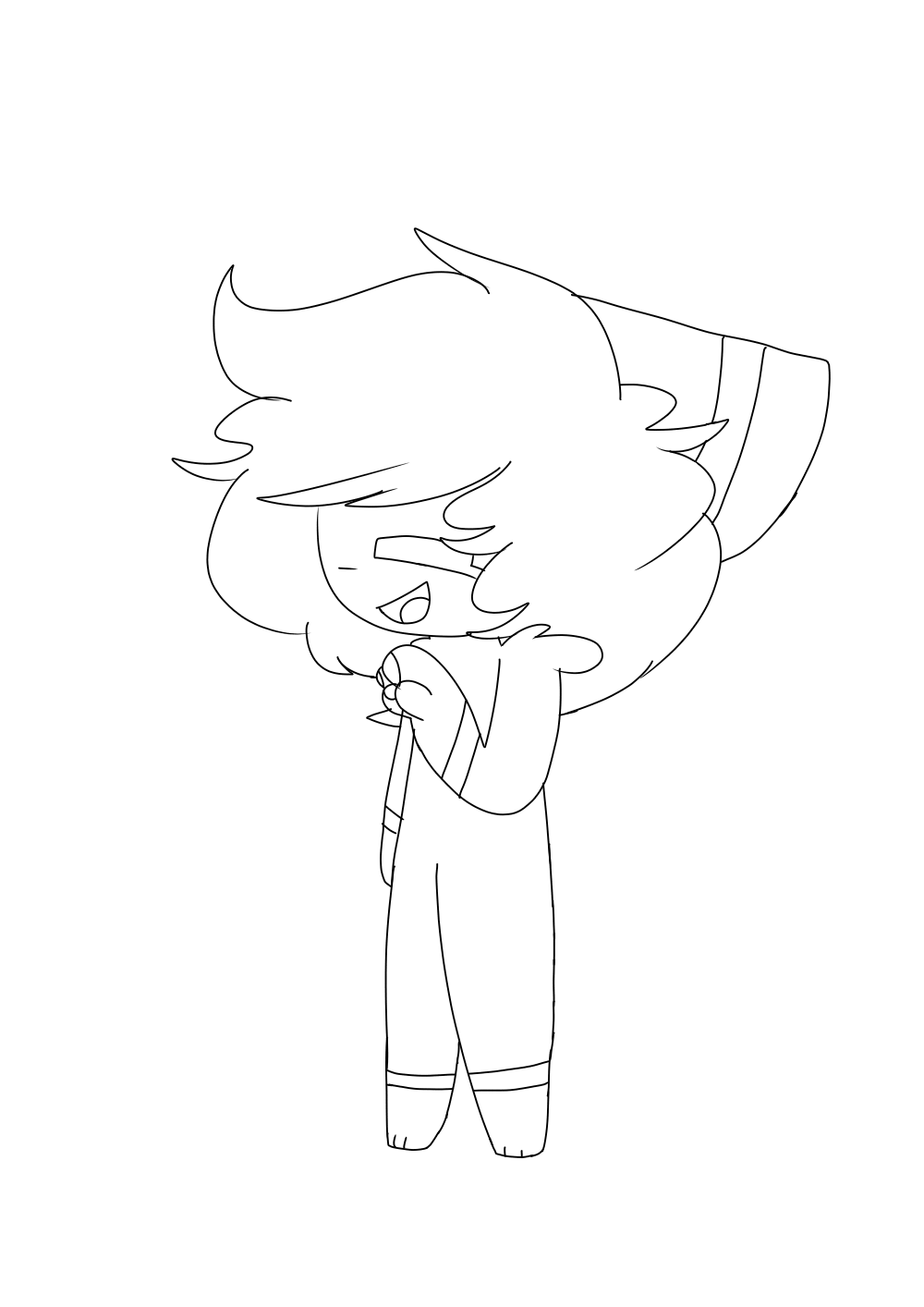 darlinqq fanart (no colors ;_;) CutieDogglePie Illustrations ART street