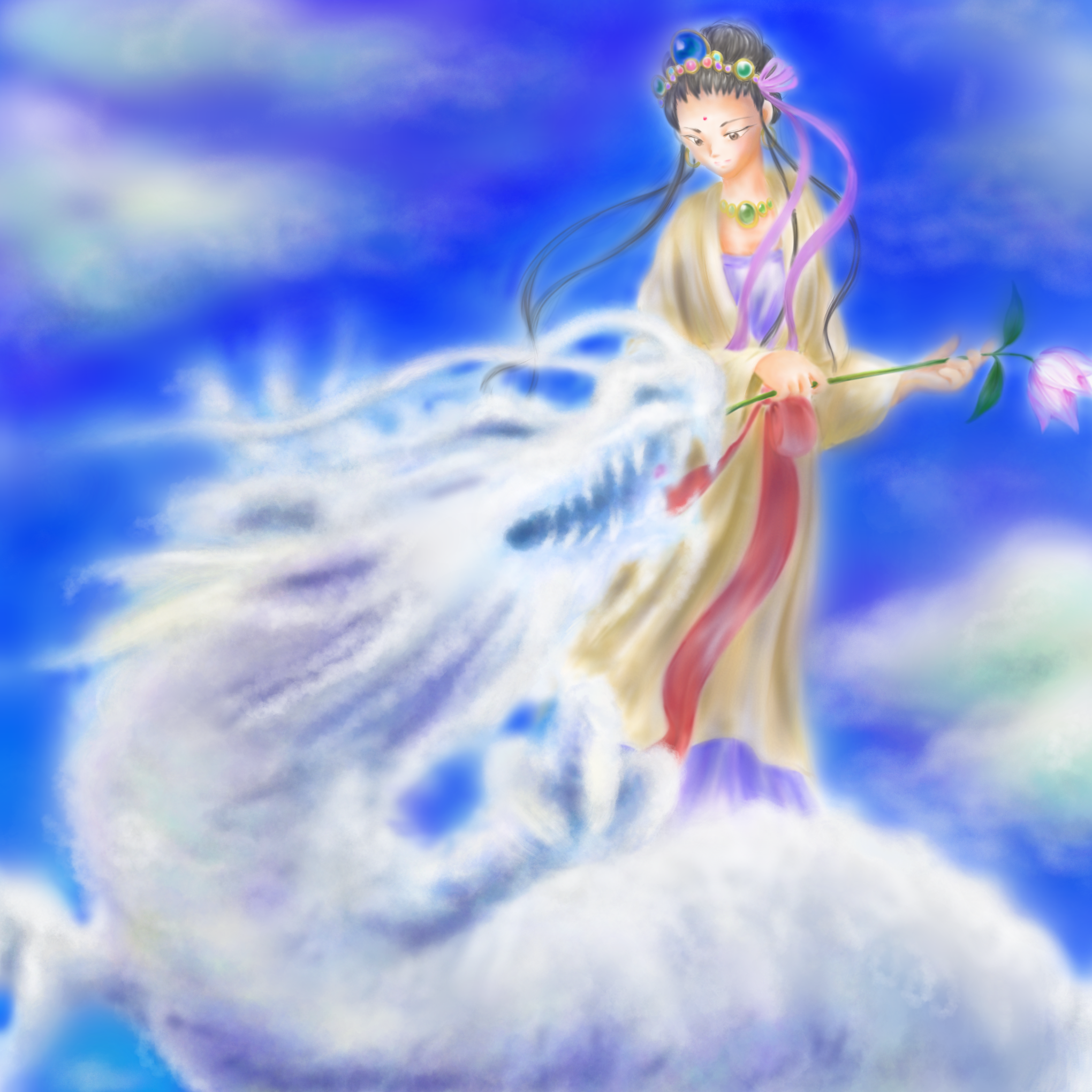 龍頭観音 Sayaka Neo - Illustrations ART street