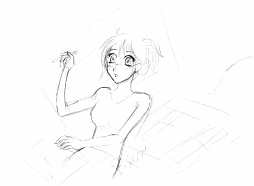 キャラデ 下絵 りくり 架織 Illustrations Art Street