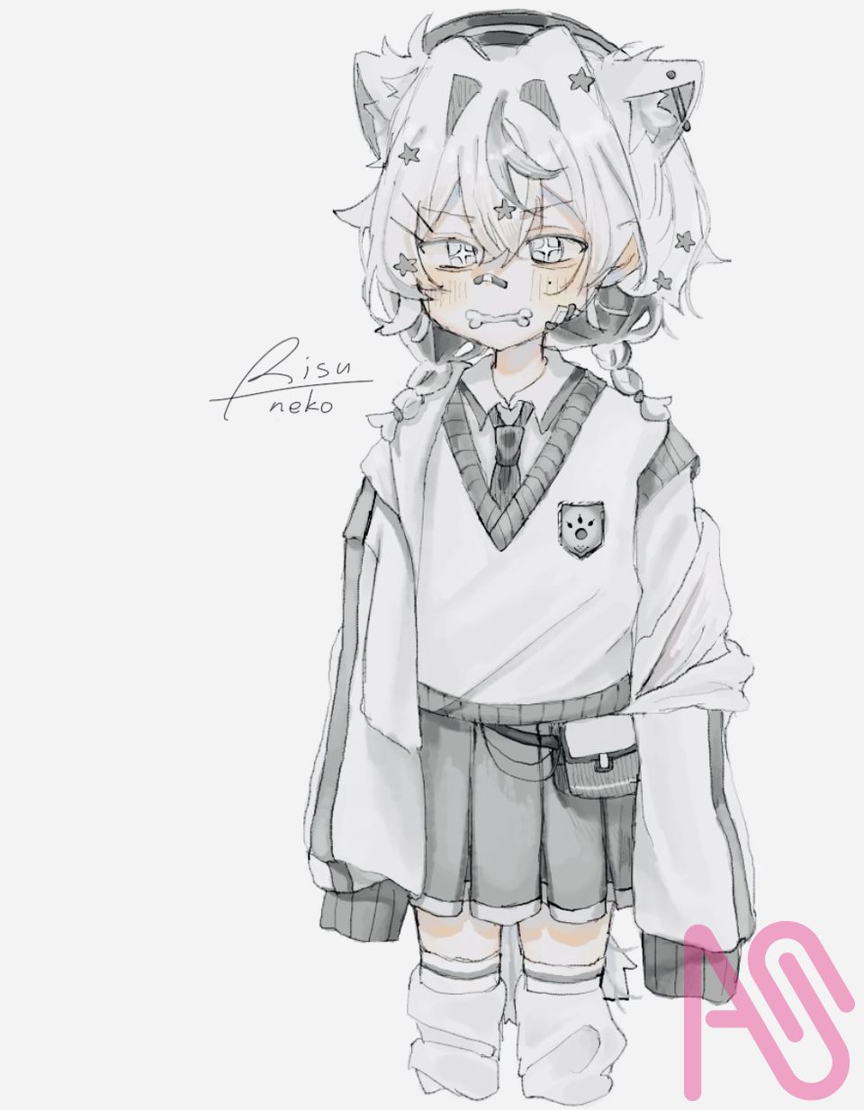 おおかみ！ Illust of ( X X ) 絵チャ