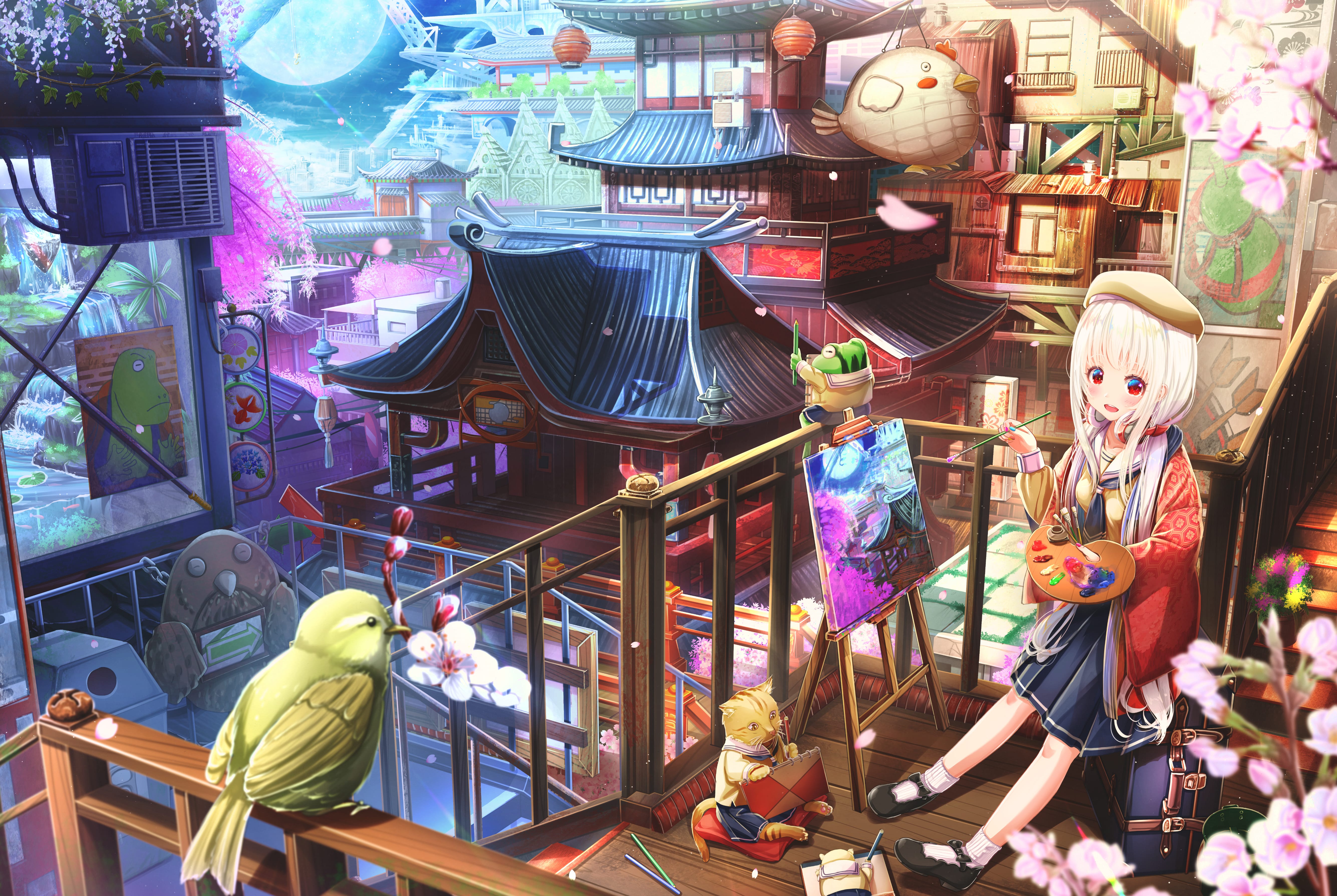 Eshi Girls あいうあぼ 插图art Street