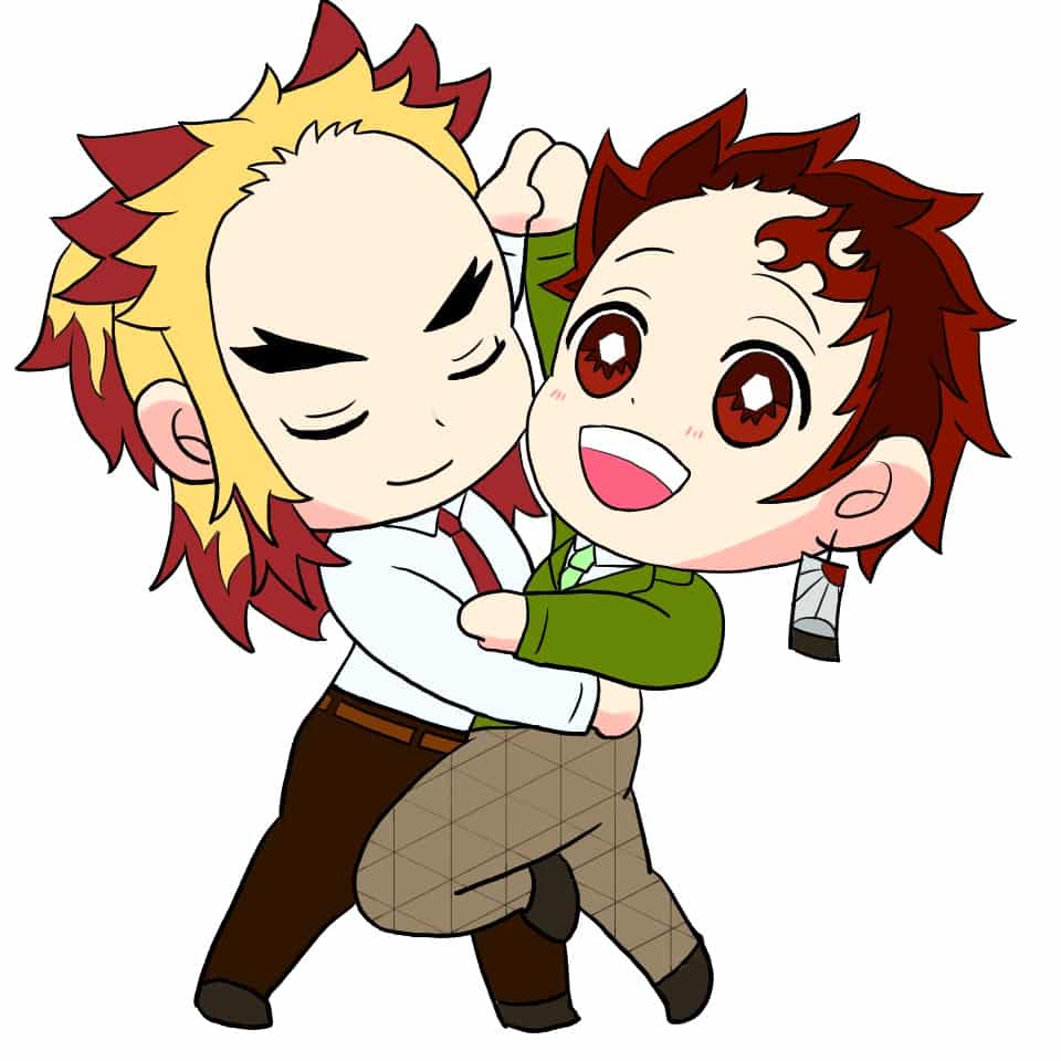 煉獄先生とかまどくん ゆゆ イラスト Art Street アートストリート