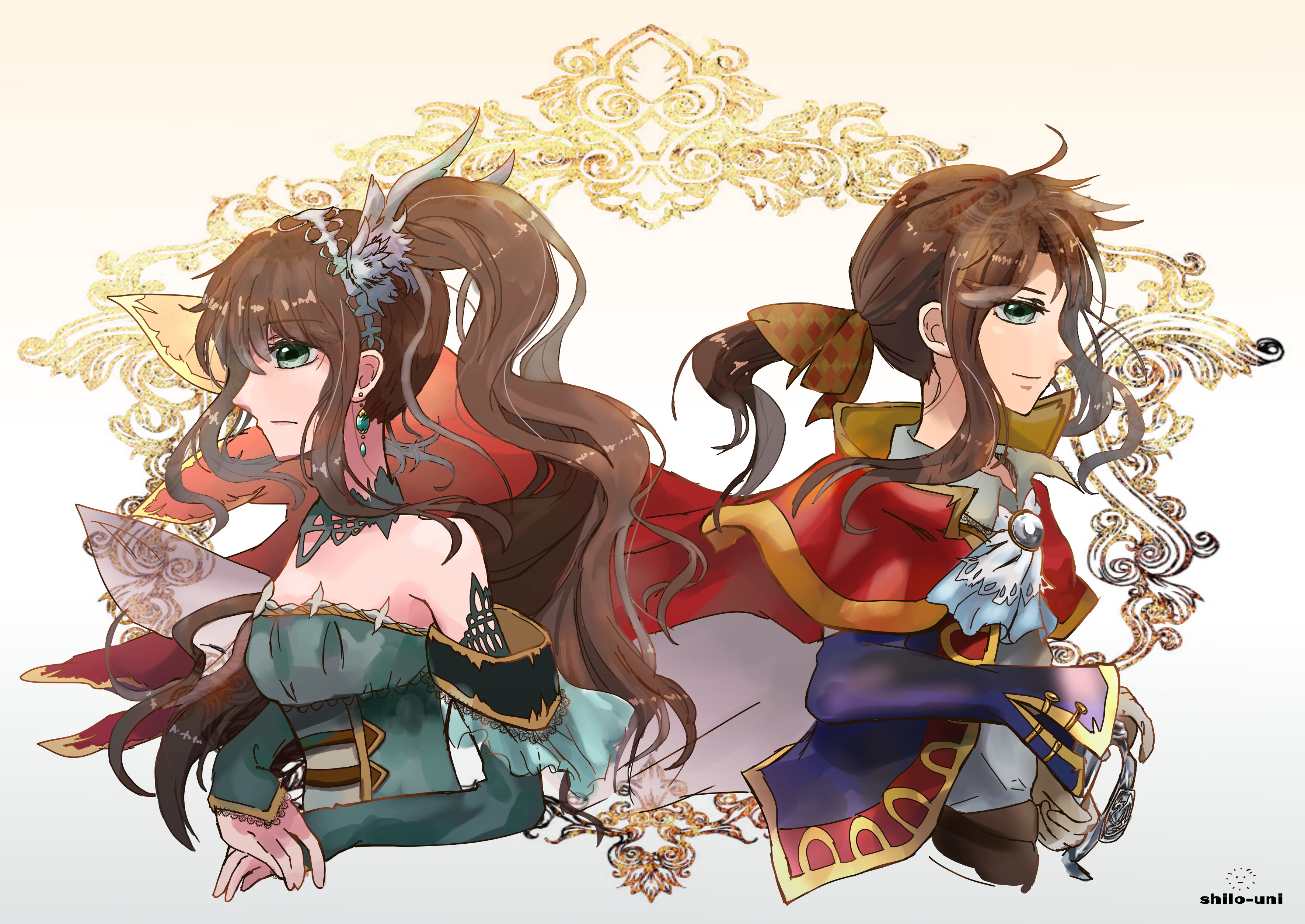 シュバリエ デオン しろうに Illustrations Art Street