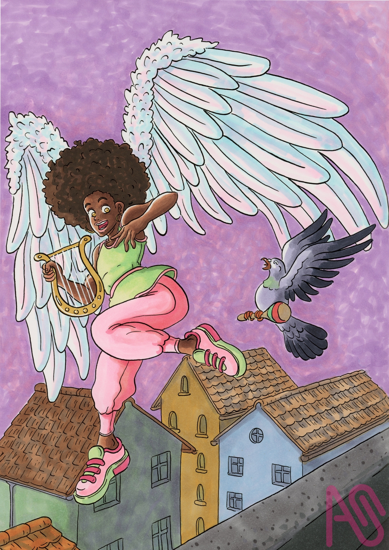 Angel Zettel - Illustrations ART street
