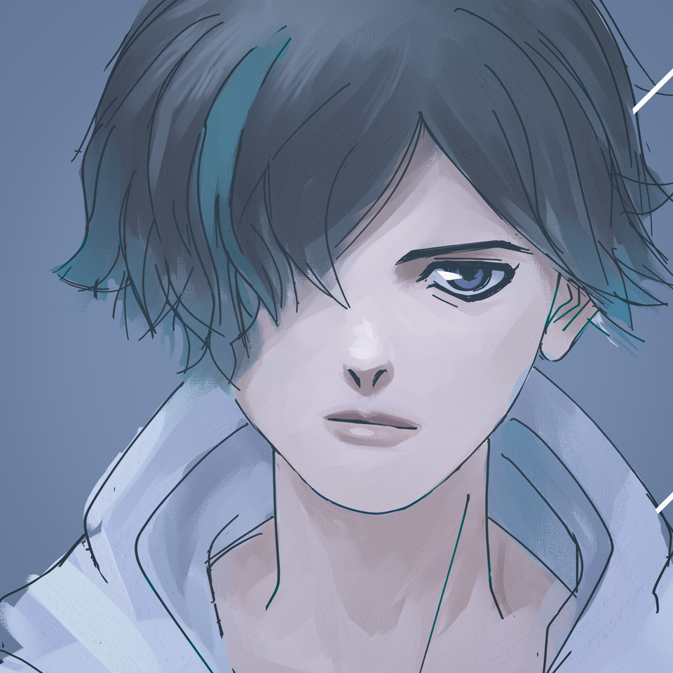 シロヌイとコカゲマル Illust of tech illustration original oc ninja Conceptart 近未来忍者