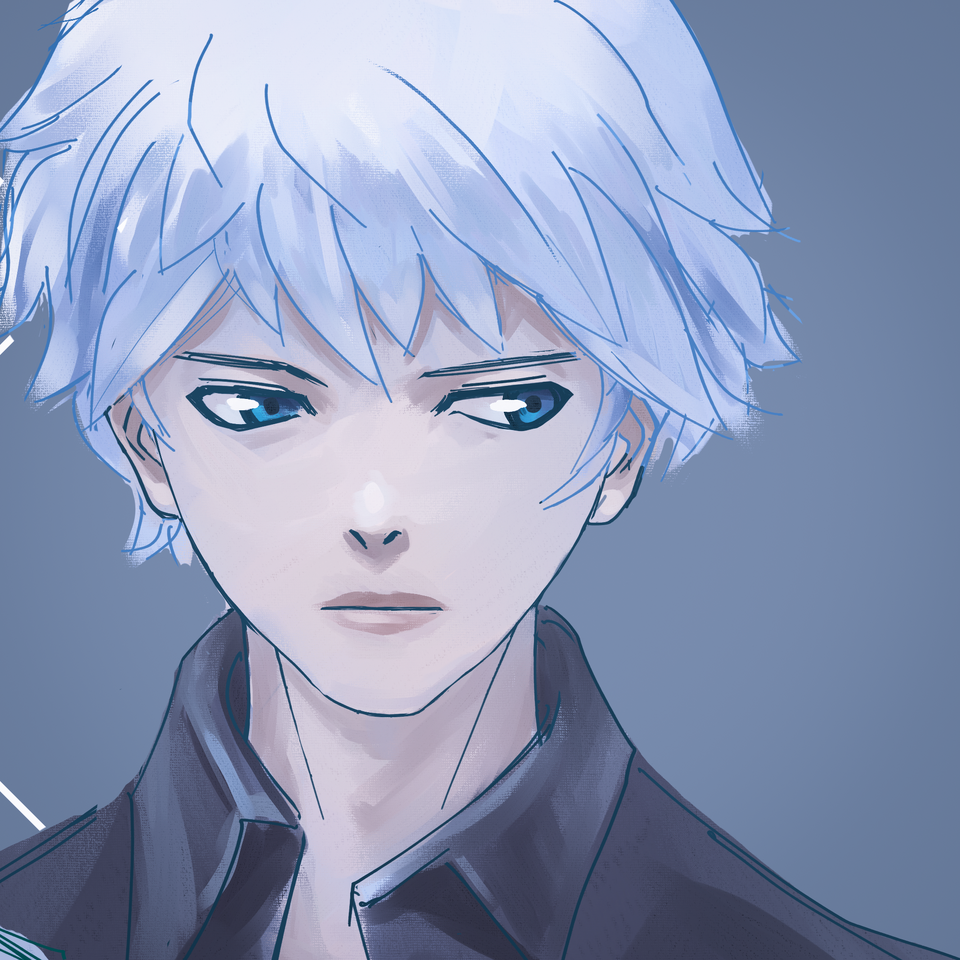 シロヌイとコカゲマル Illust of tech illustration original oc ninja Conceptart 近未来忍者