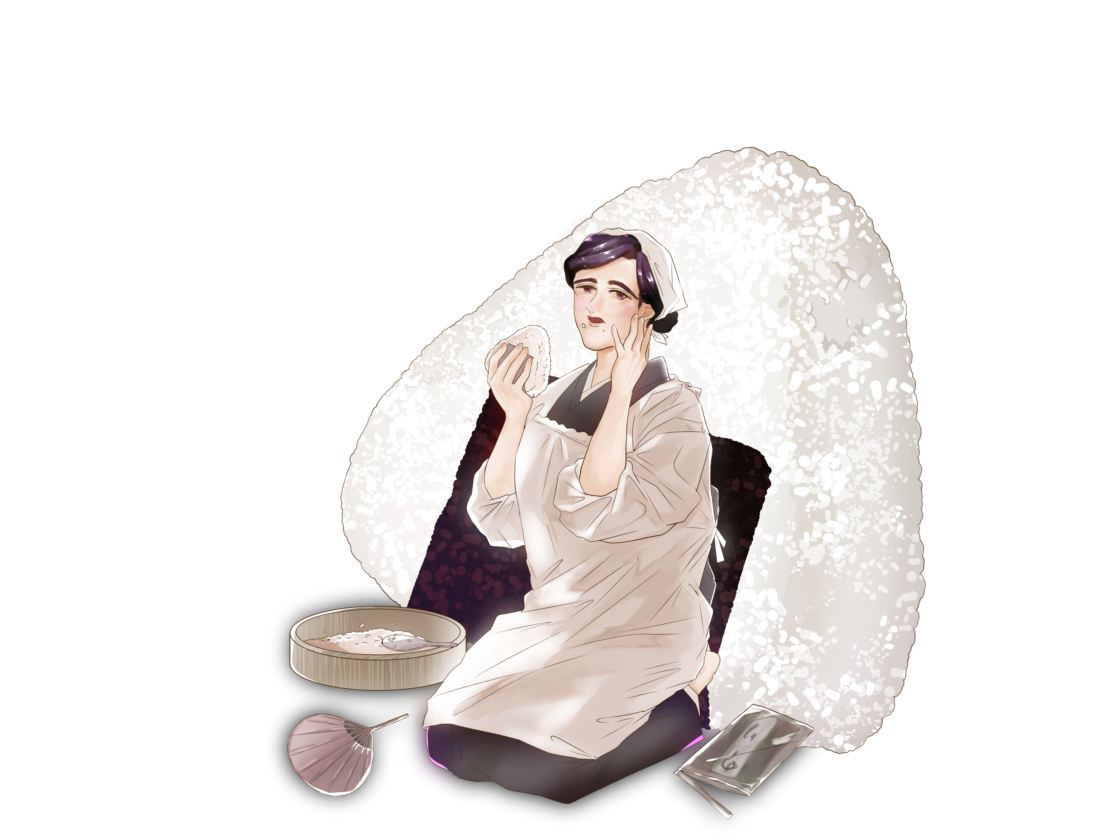 食べ物 料理 おにぎり Sankusu イラスト Art Street アートストリート