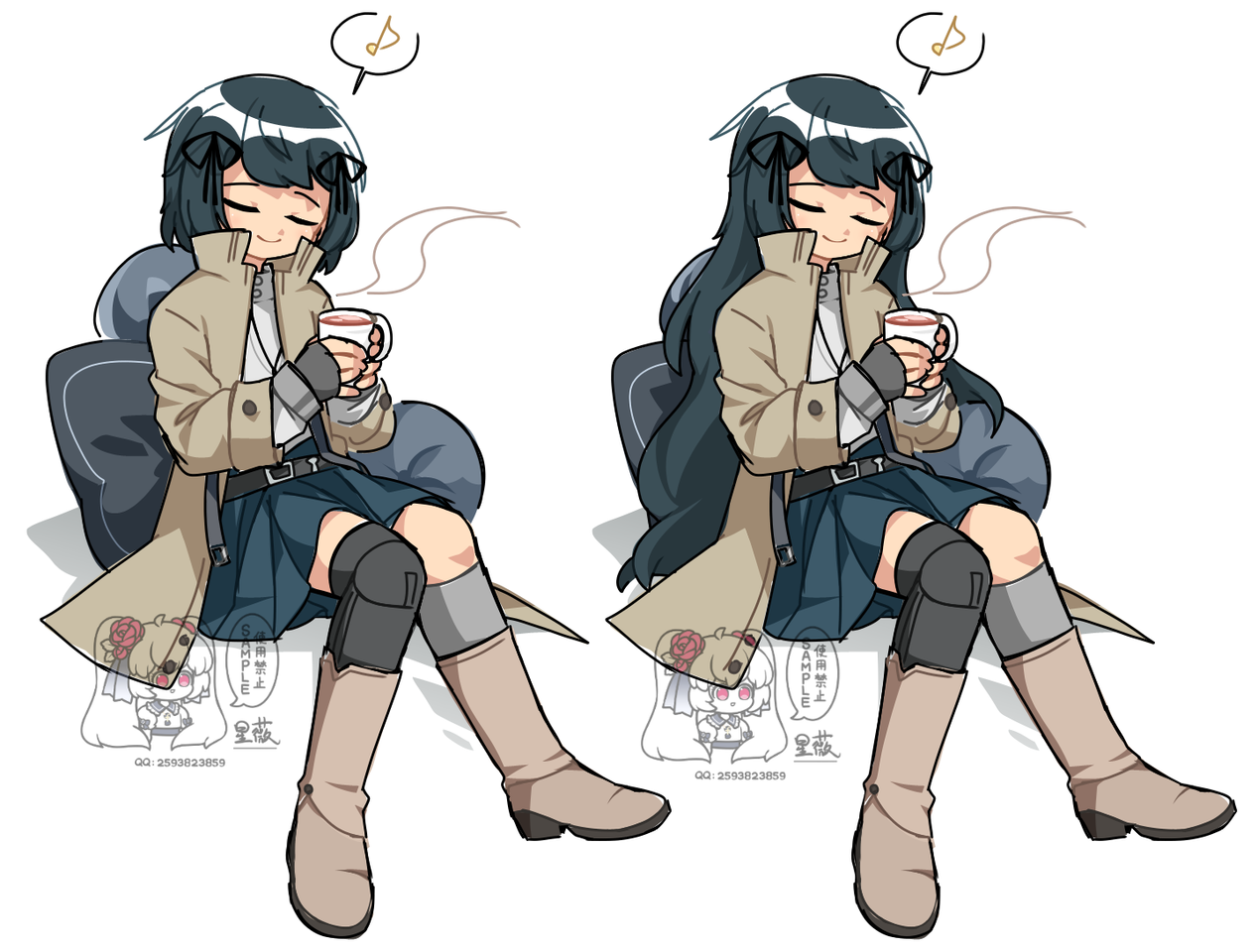 稿子 不要用 人形丿星薇 イラスト Art Street アートストリート