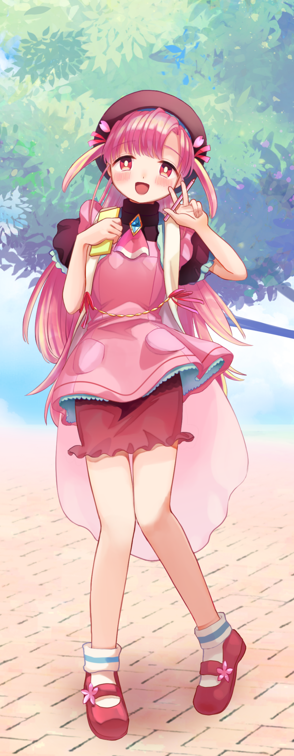 ふわかわピンクちゃん 午前宙 イラスト Art Street アートストリート