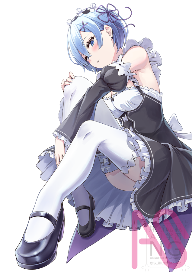 レム Illust of S girl メイド服 Re:Zero Rem