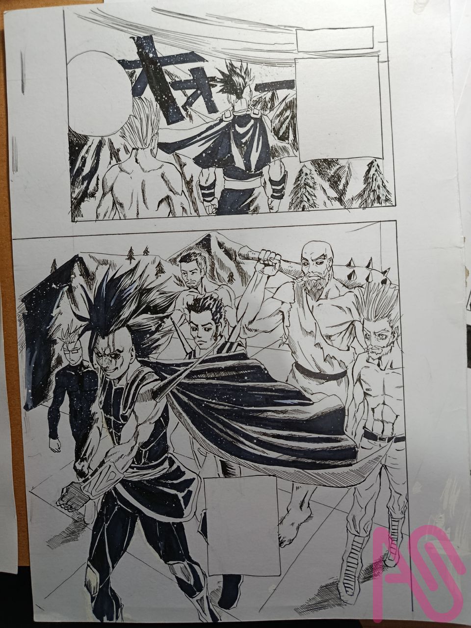 Manga 2019 03 Illust of DartC illustration art anime character manga handdrawn