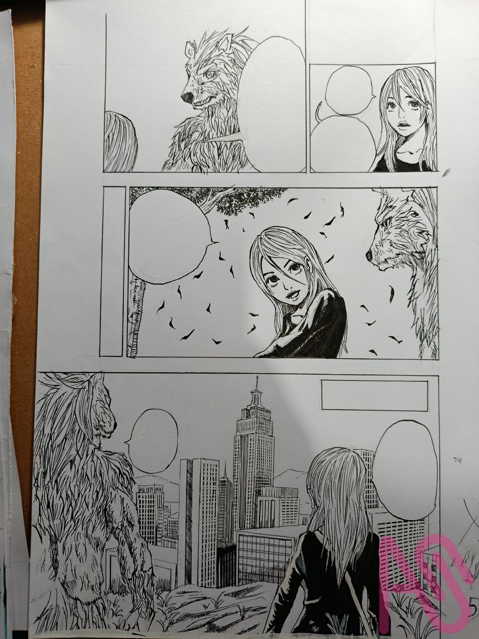 Manga 2019 03 Illust of DartC illustration art anime character manga handdrawn