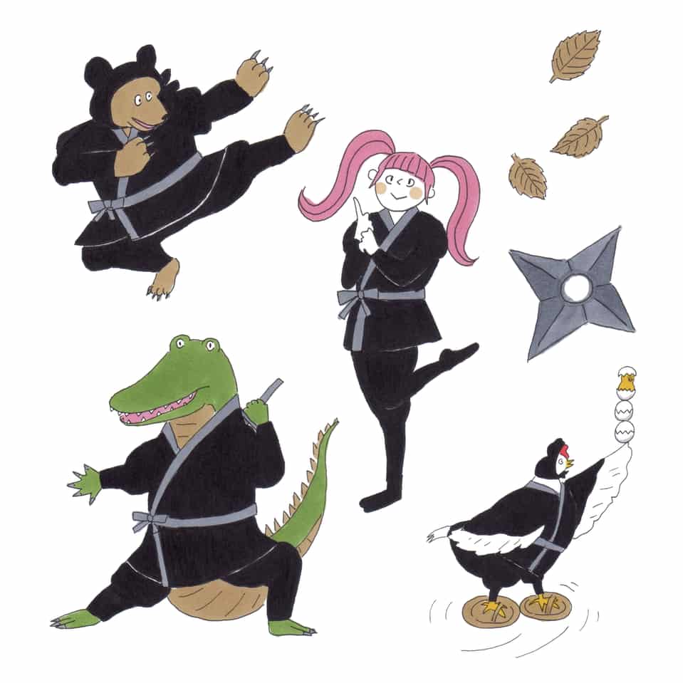 Ninja Kiriko イラスト Art Street アートストリート