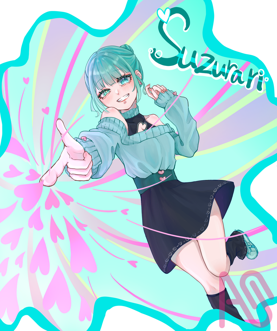 💖ぱわーっ！✨✨ Illust of ねこもりや girl fanart kawaii よその子 めう推しの証拠