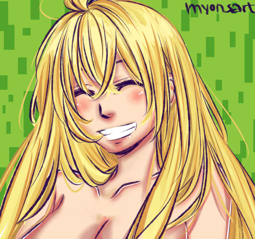 Smiling!Mitsuba Illust of Myonsart SeraphoftheEnd smile 三宮三葉 seraphofteend mitsubasangu