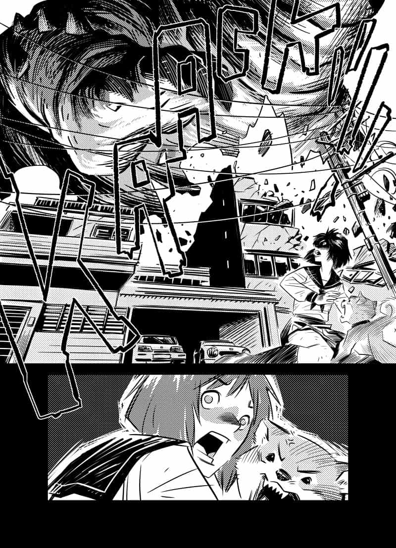 3 Kaiju Test Pages E J Su イラスト Art Street アートストリート