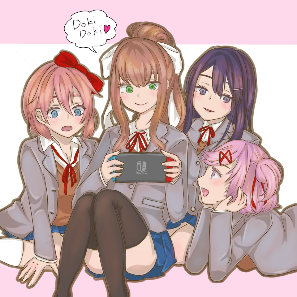 Ddlc イラスト