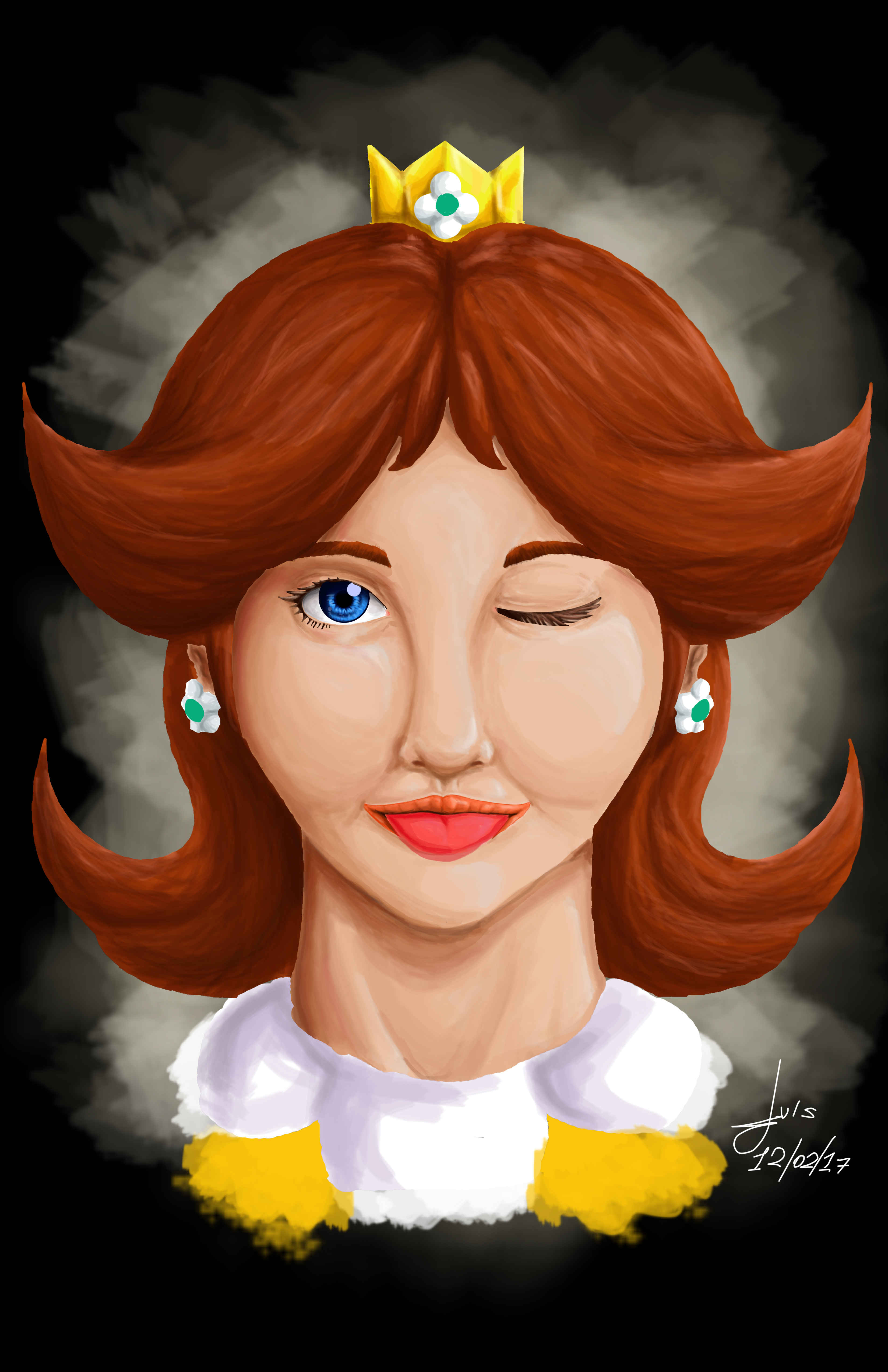 Princess Daisy Fan Art princess-daisy-fan-art