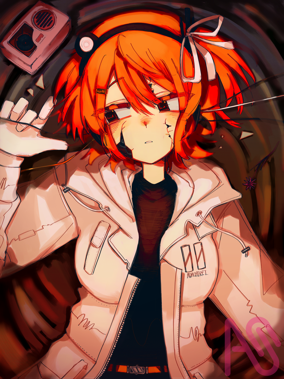 zero Illust of ayaao girl fanart medibangpaint 足立レイ 熱異常