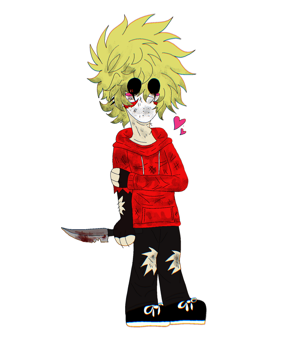 The gang  Illust of 𝑬𝑽@ boy oc cool Mask Idk mask Afourteen Ev@