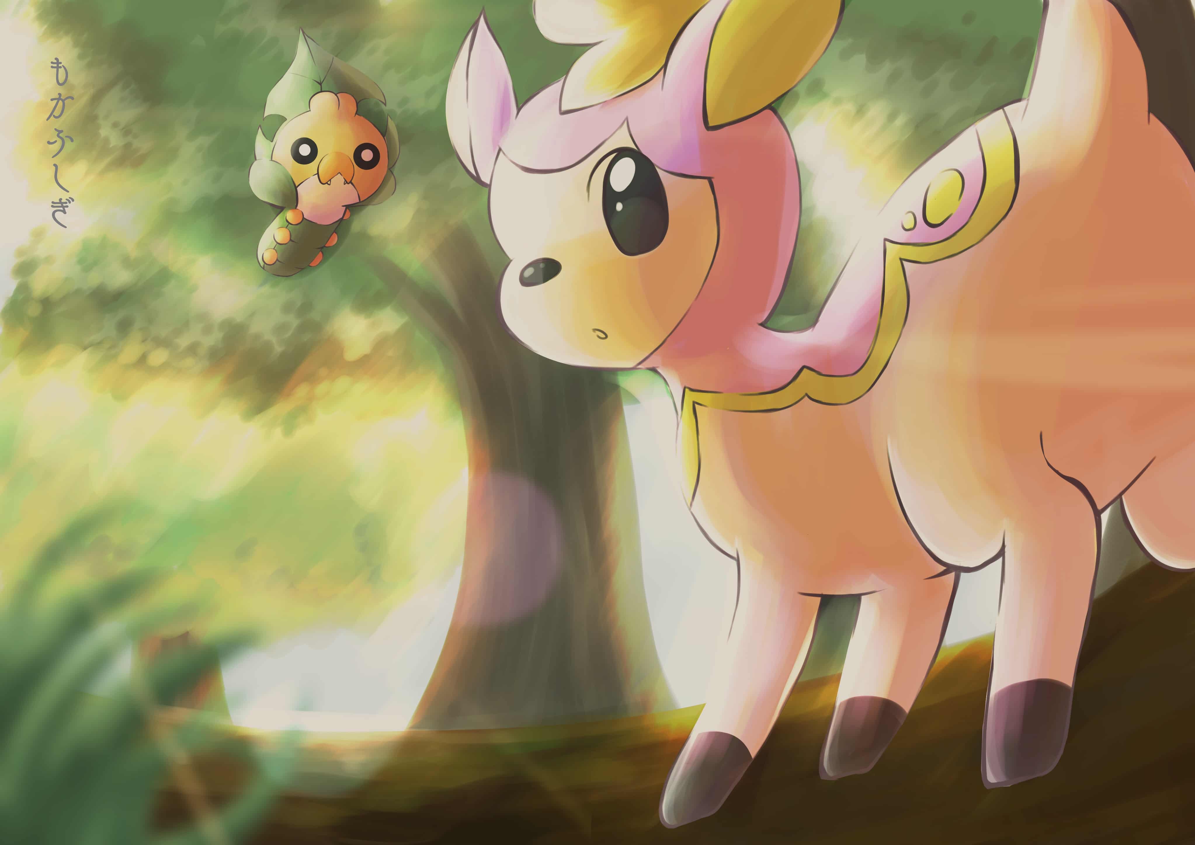 シキジカとクルミル もかふしぎ Illustrations Art Street