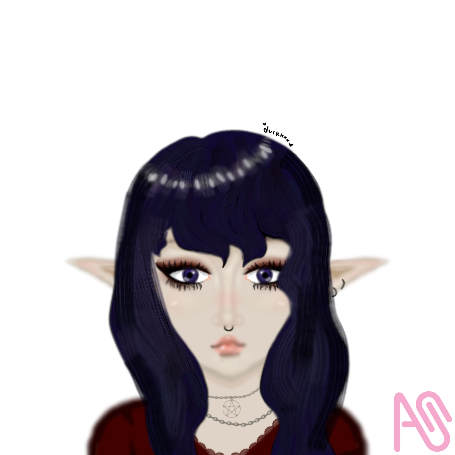 random alt elf girl ) duckkkk Illustrations ART street