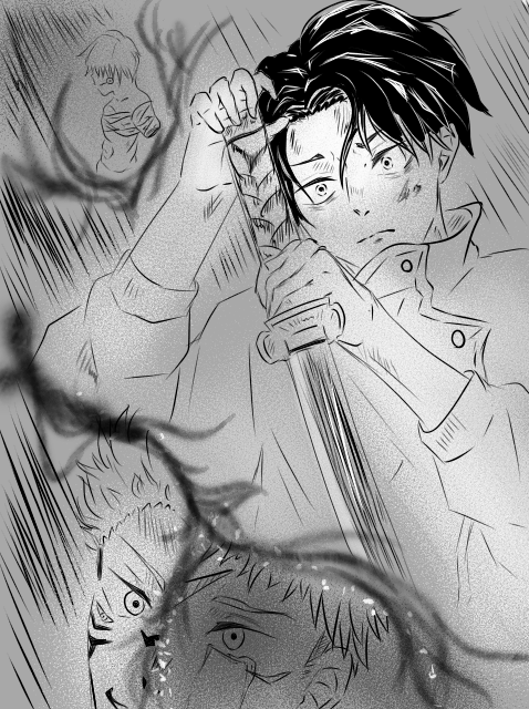 乙骨憂太 虎杖悠仁は僕が Ohagi イラスト Art Street アートストリート