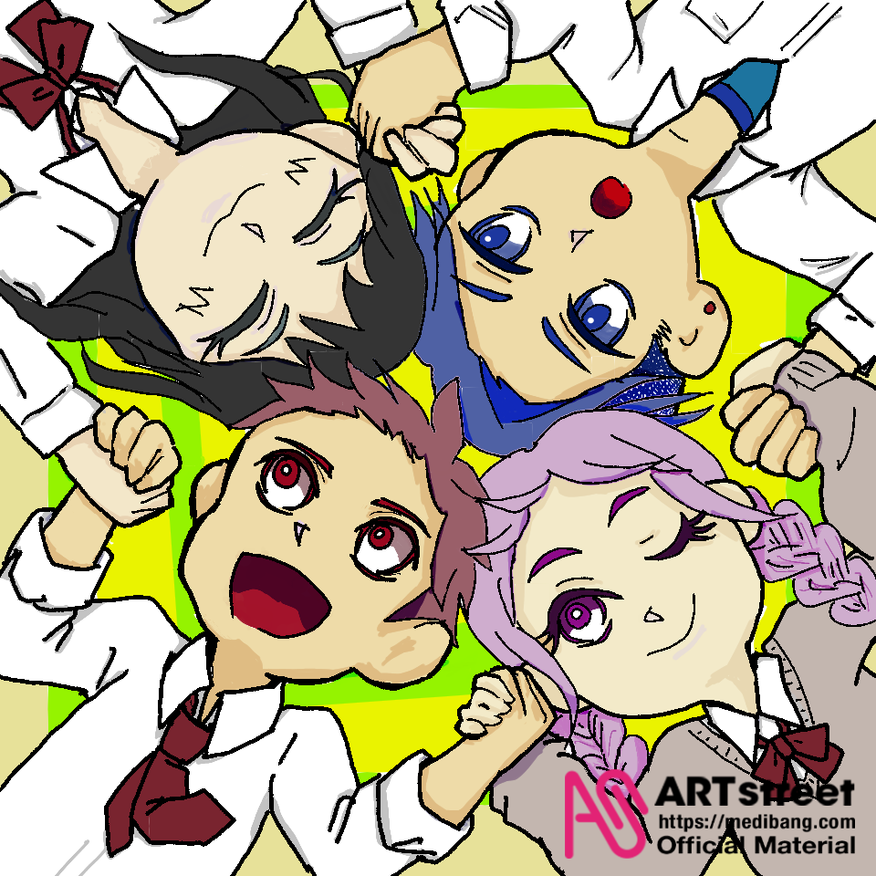 一緒 梅桃 Illustrations Art Street