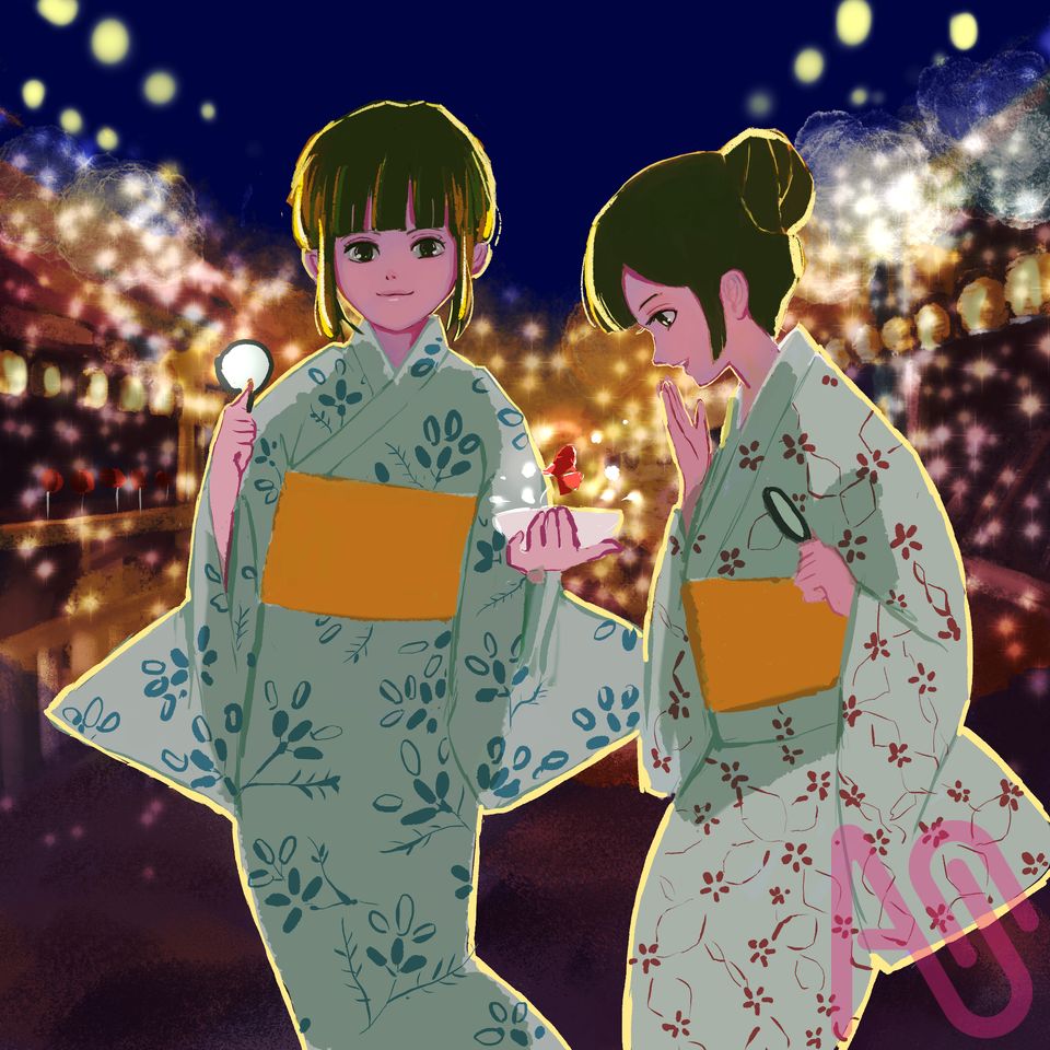 金魚すくいならまかせて Illust of babaneco HUIONIllustrationContest2025 illustration original 祭り