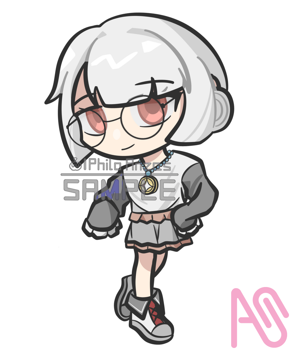 commission Illust of Philo Anzas🇨🇳 fanfic oc commission
