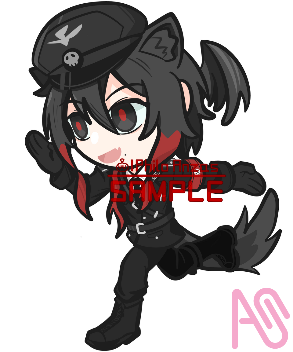 commission Illust of Philo Anzas🇨🇳 fanfic oc commission