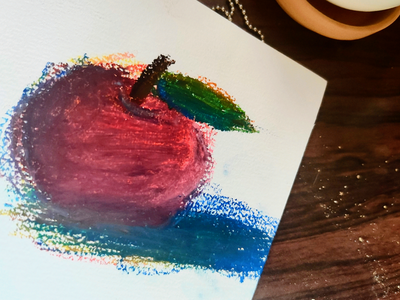 リンゴ Illust of かめさん🐢 illustration art anime cute red color kawaii