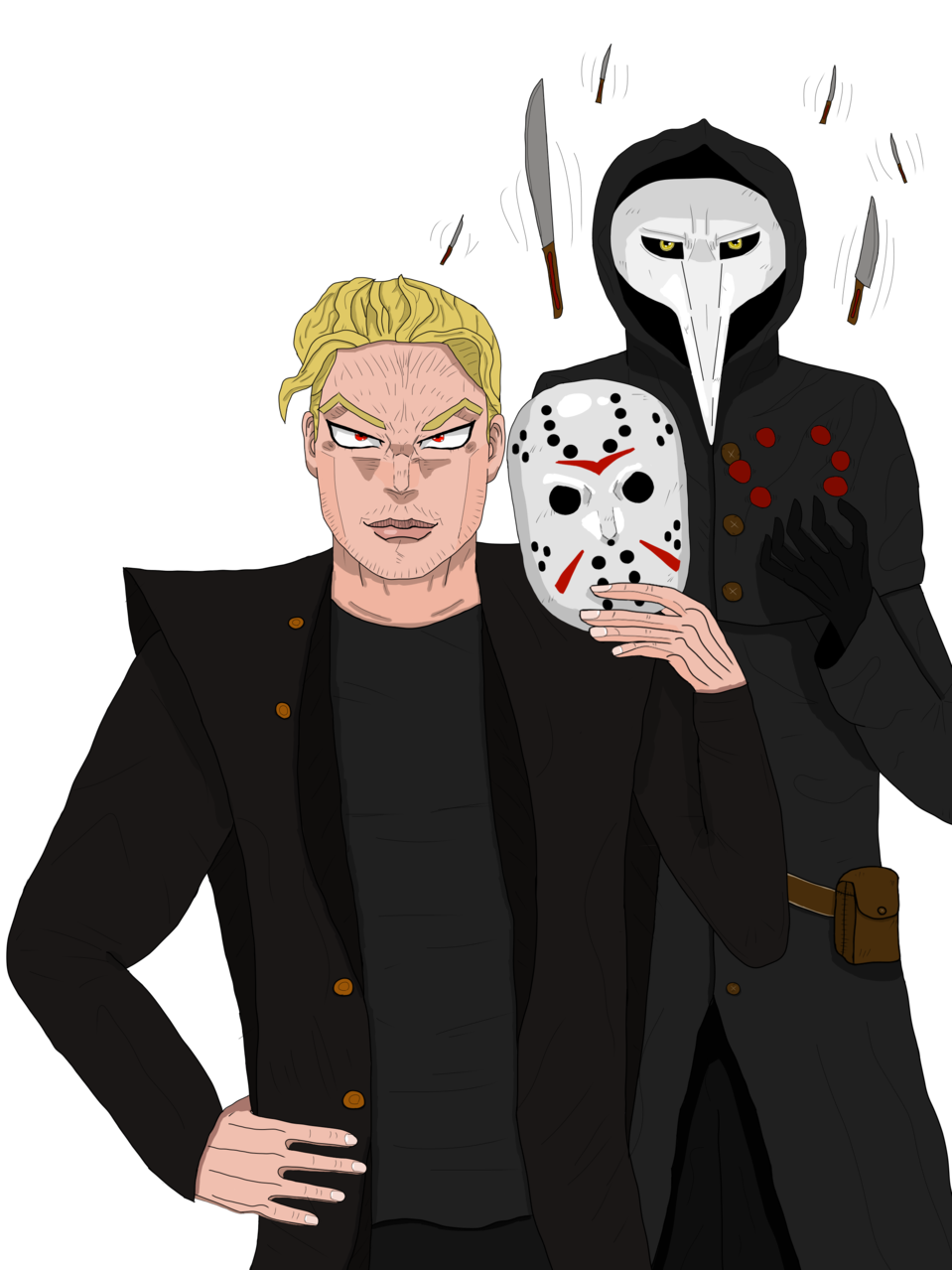 My Evil Friend And His Stand Anthony イラスト Art Street アートストリート