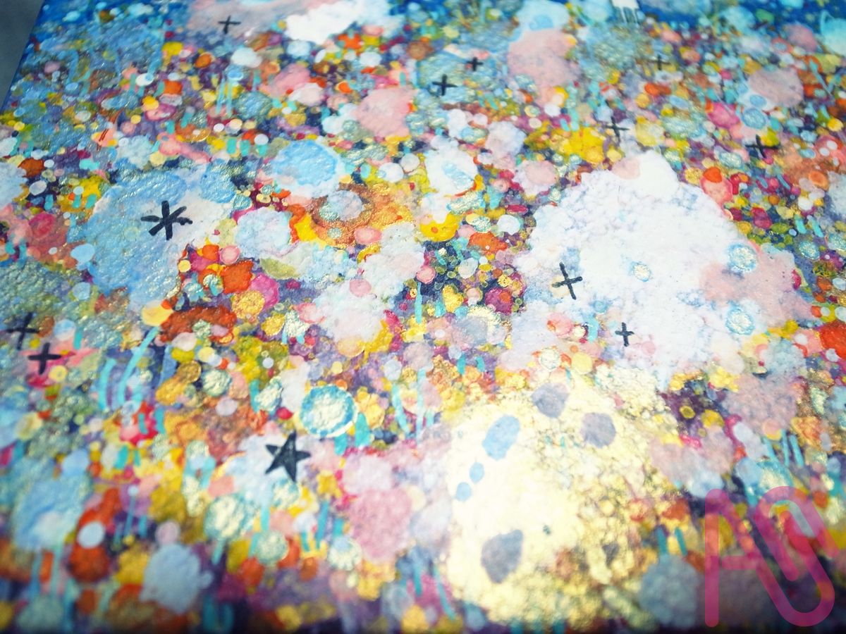 おぼろ③ Illust of かみやま girl watercolor art original キラキラ scenery analog