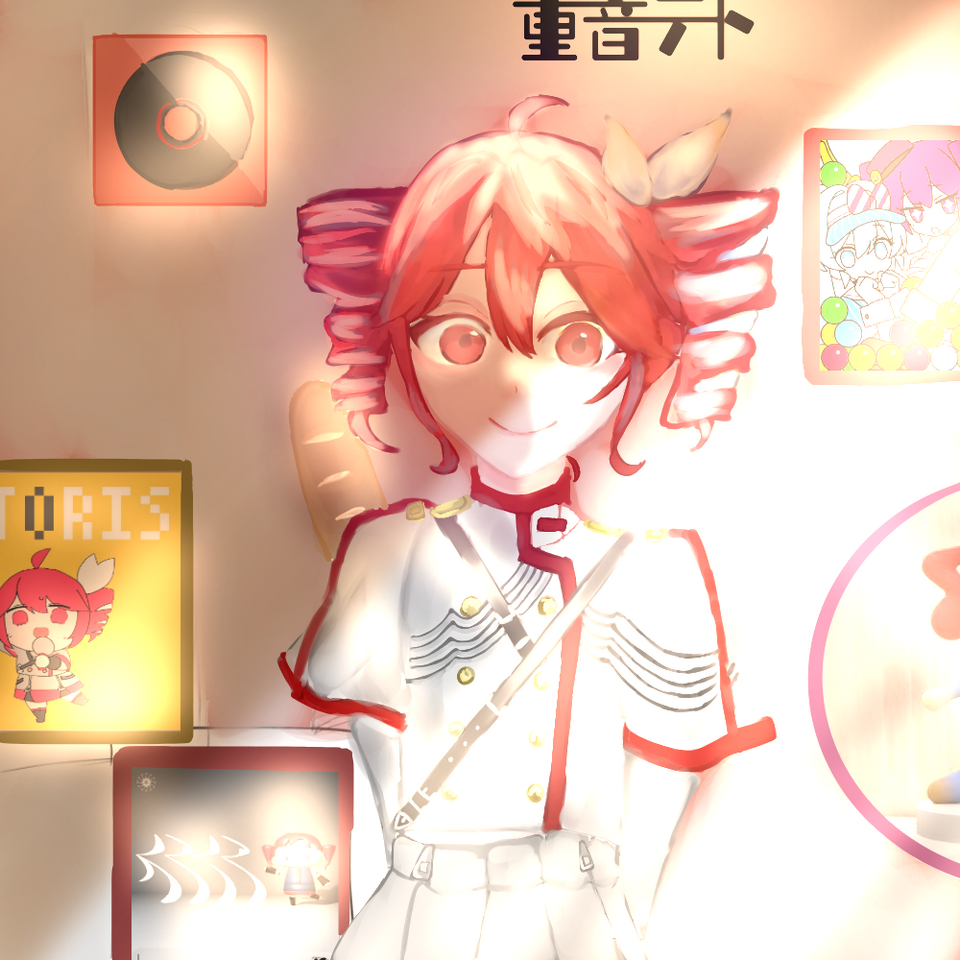 重音テト Illust of 7tsu0729 medibangpaint cute 重音テト