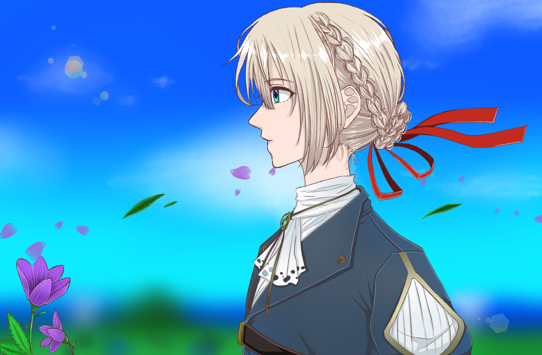 ヴァイオレット エヴァーガーデン 手の骨 イラスト Art Street アートストリート